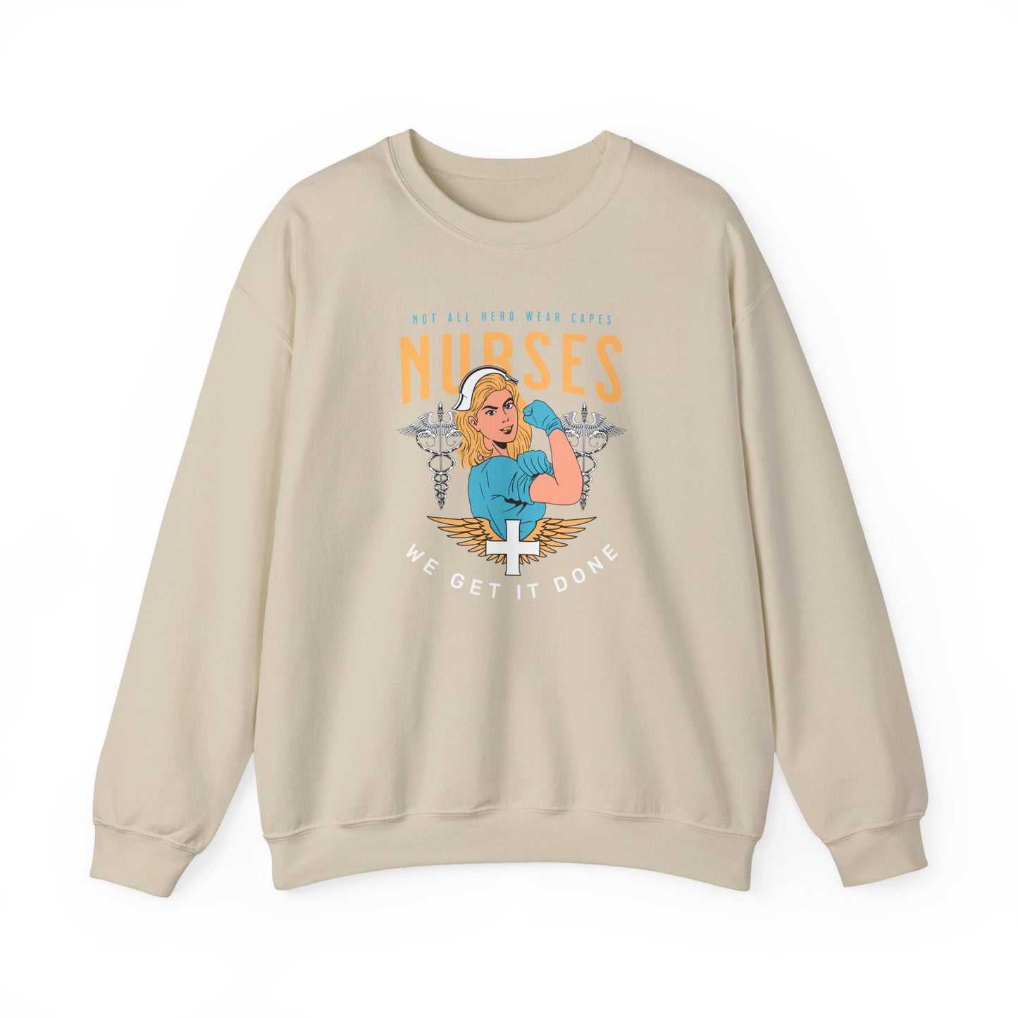 Nurse Appreciation Crewneck Sweatshirt - Gift for Nurses, Healthcare Worker Sweatshirt, Nursing Gift, Cute Nurse Sweatshirt, Medical [...]