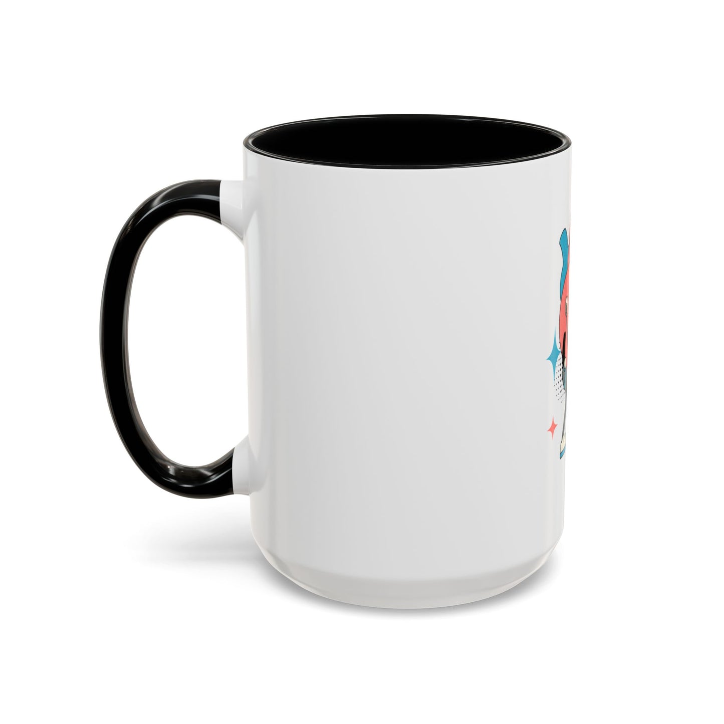Stay Upbeat Heart Coffee Mug