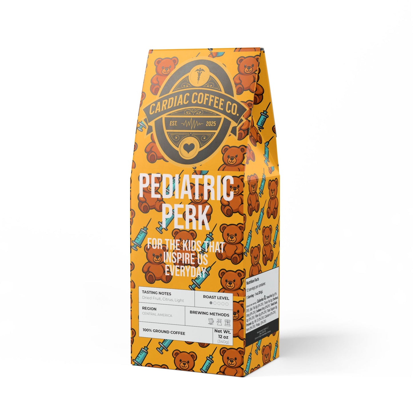 Pediatric Perk Coffee Blend (Light Roast): Benefits Children’s Hospital