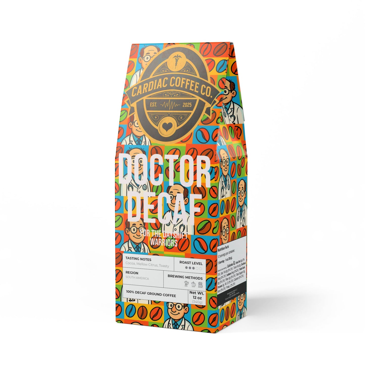 Doctor Decaf Coffee Blend (Medium Roast) Benefits Children’s Hospital of Buffalo