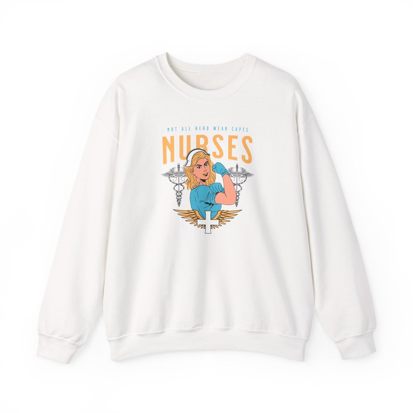 Nurse Appreciation Crewneck Sweatshirt - Gift for Nurses, Healthcare Worker Sweatshirt, Nursing Gift, Cute Nurse Sweatshirt, Medical [...]