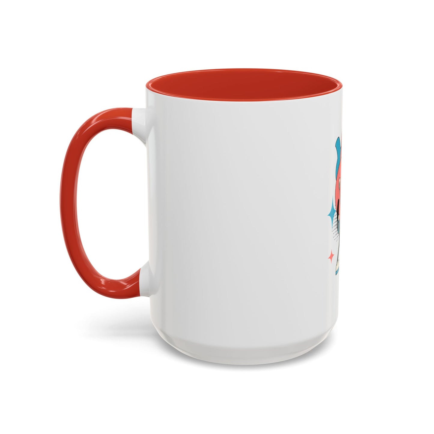 Stay Upbeat Heart Coffee Mug