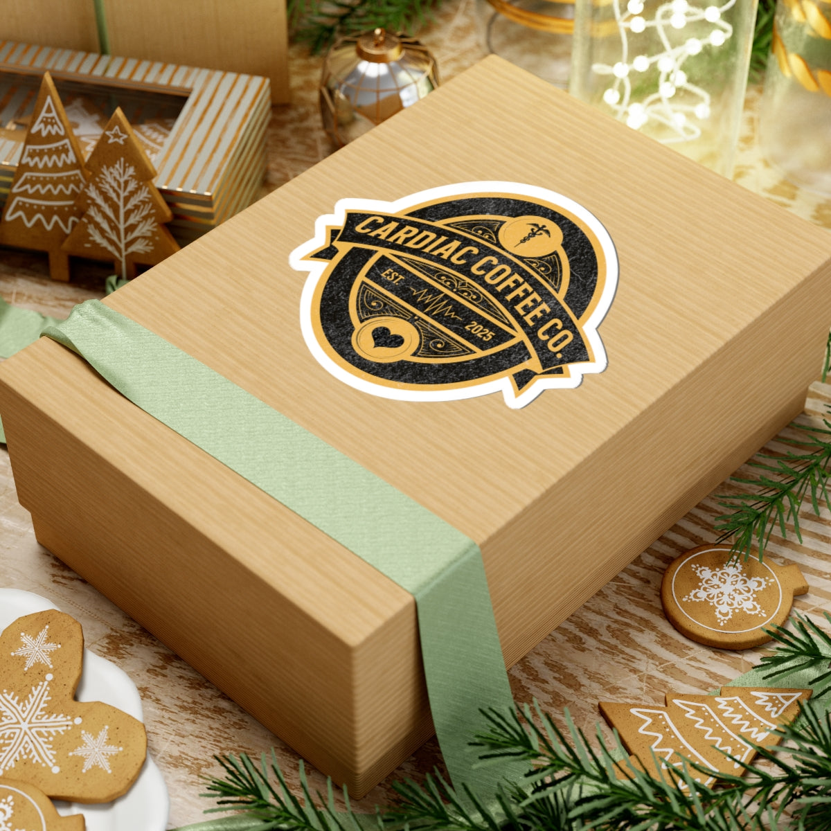 Cardiac Coffee Co. Sticker