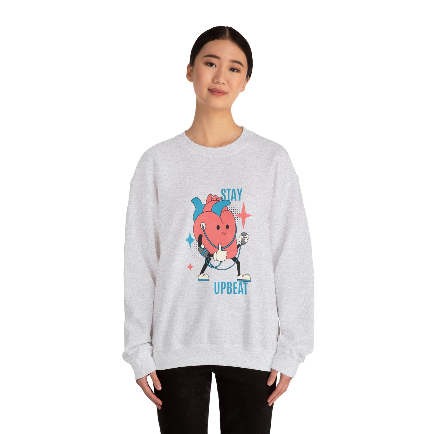 Stay Upbeat Crewneck Sweatshirt