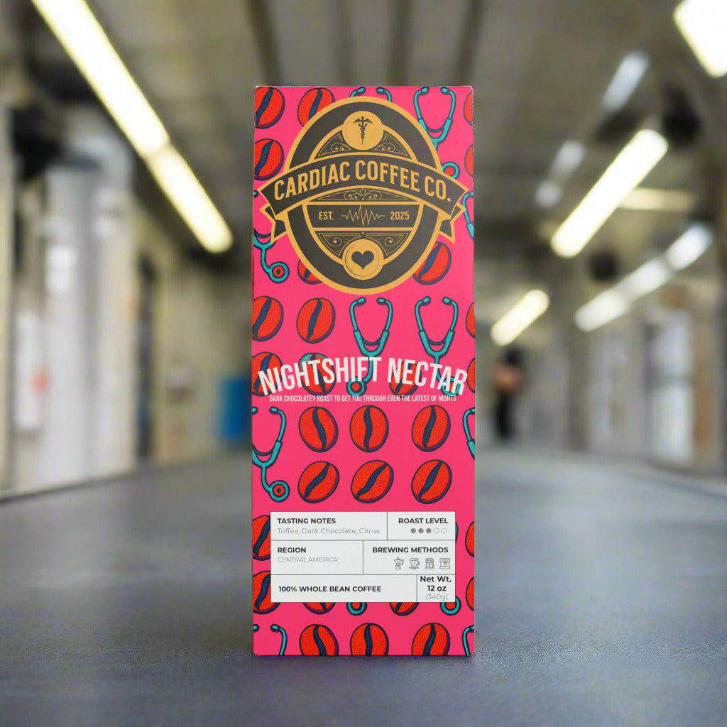 Nightshift Nectar Coffee Blend (Medium Roast): Benefits Inpatient Healthcare Professionals