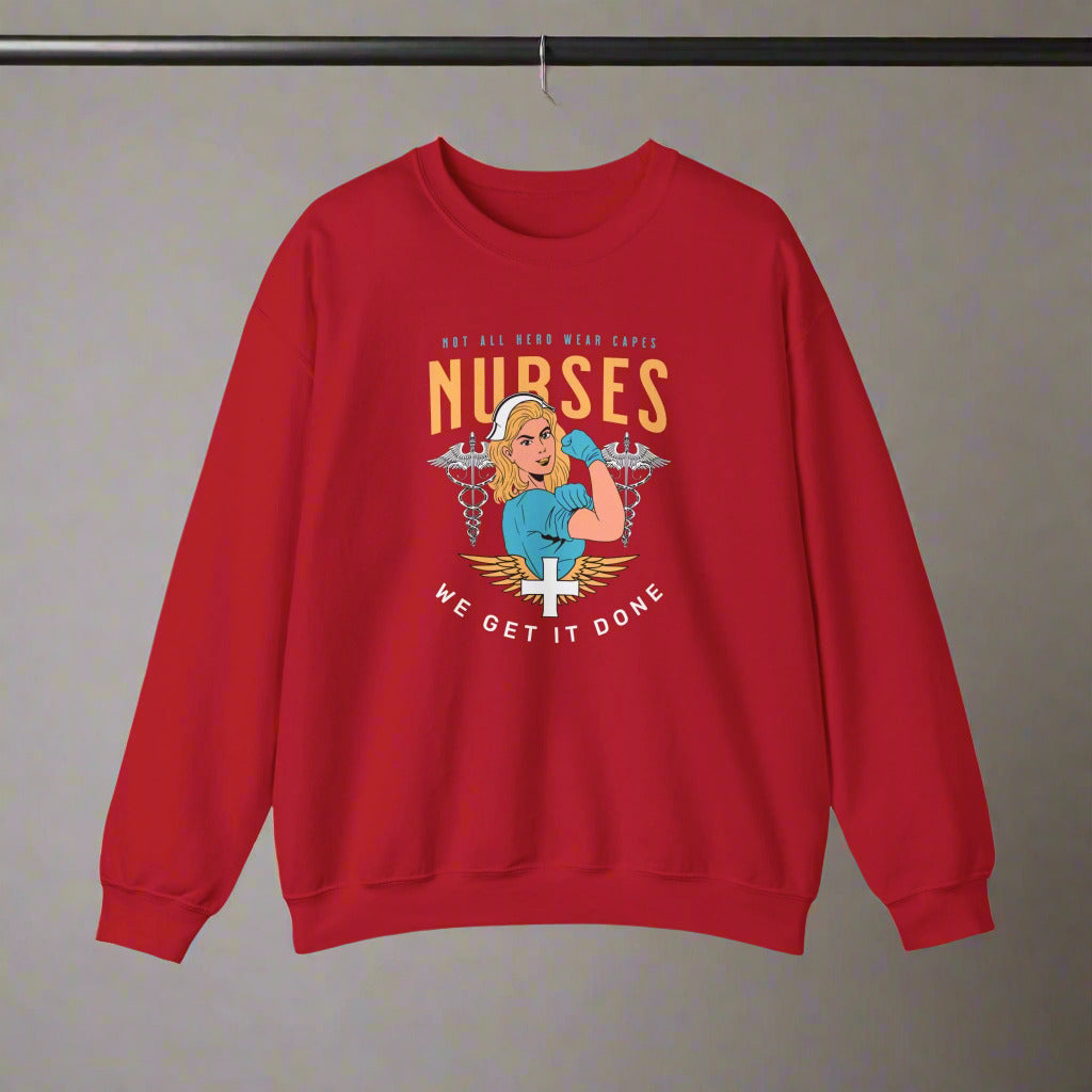 Nurse Appreciation Crewneck Sweatshirt - Gift for Nurses, Healthcare Worker Sweatshirt, Nursing Gift, Cute Nurse Sweatshirt, Medical [...]
