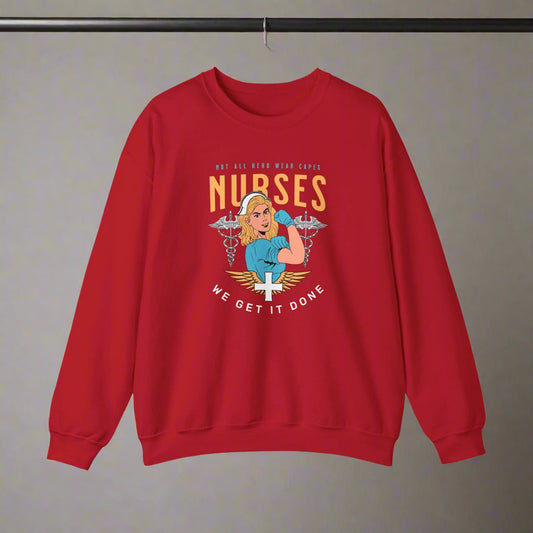 Nurse Appreciation Crewneck Sweatshirt - Gift for Nurses, Healthcare Worker Sweatshirt, Nursing Gift, Cute Nurse Sweatshirt, Medical [...]