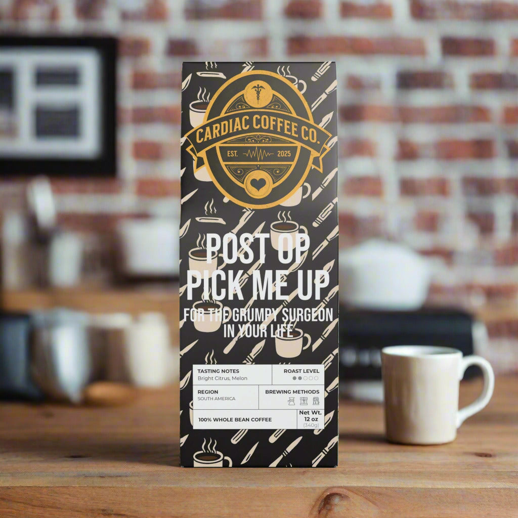 Post Op Pick Me Up (Light Roast): Benefits Organ Transplant Programs