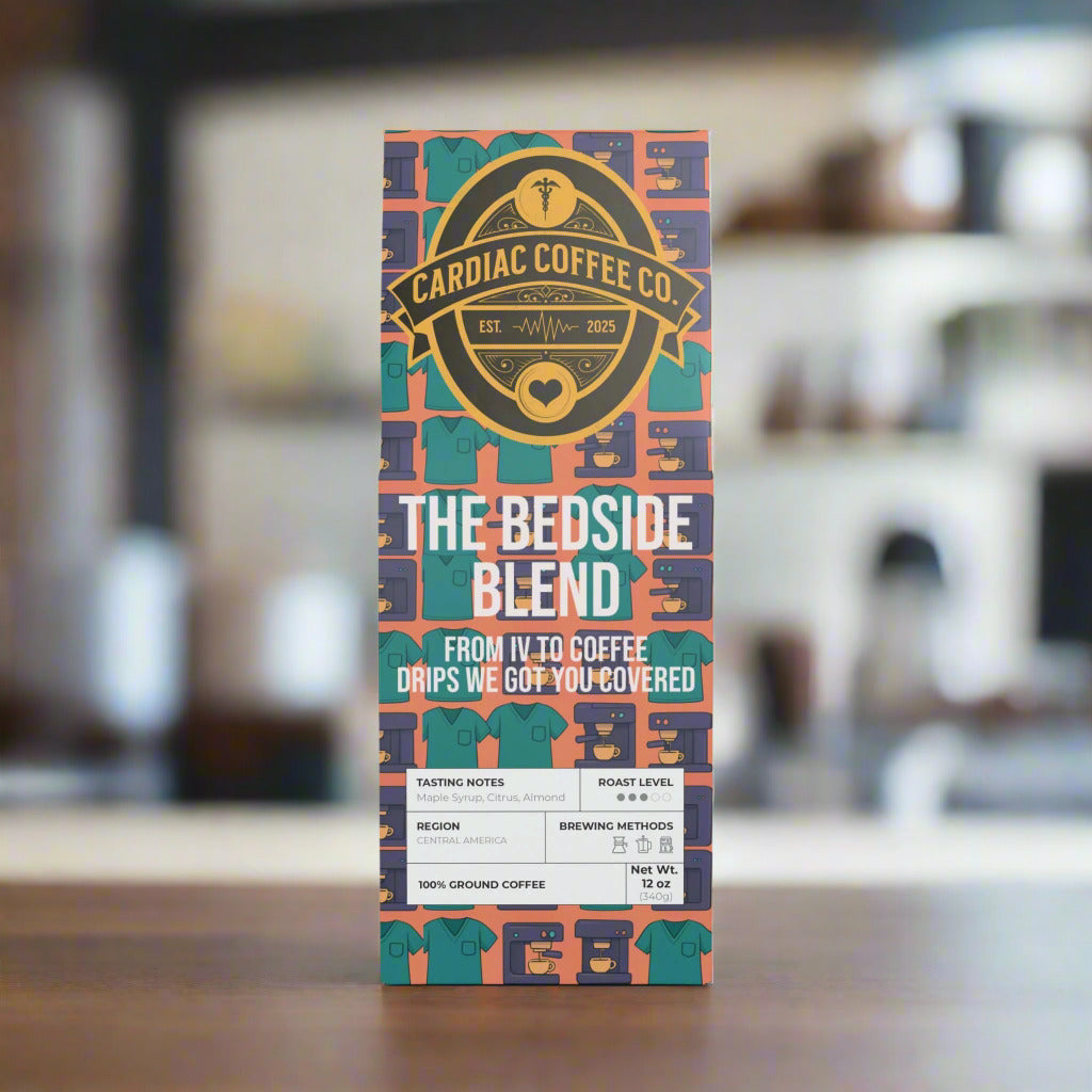 Bedside Blend Coffee Roast (Medium Roast): Benefits Bedside Nurses