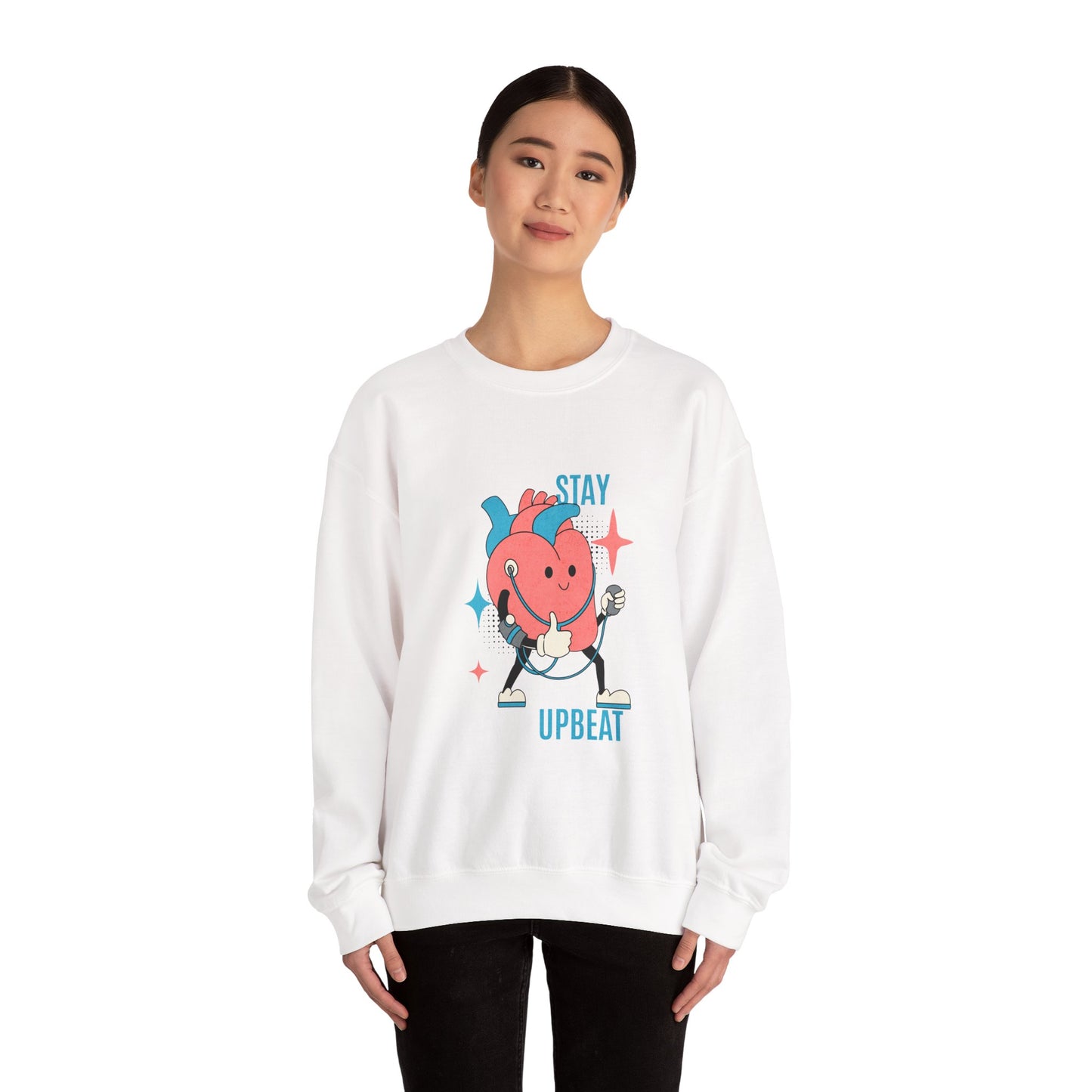 Stay Upbeat Crewneck Sweatshirt