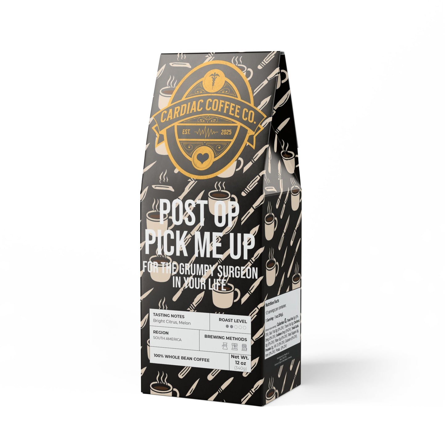 Post Op Pick Me Up (Light Roast): Benefits Organ Transplant Programs