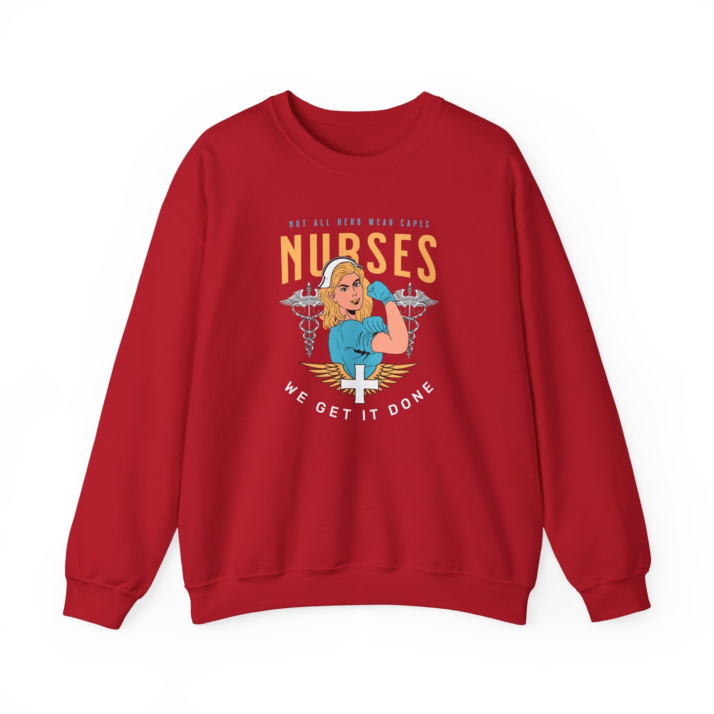 Nurse Appreciation Crewneck Sweatshirt - Gift for Nurses, Healthcare Worker Sweatshirt, Nursing Gift, Cute Nurse Sweatshirt, Medical [...]