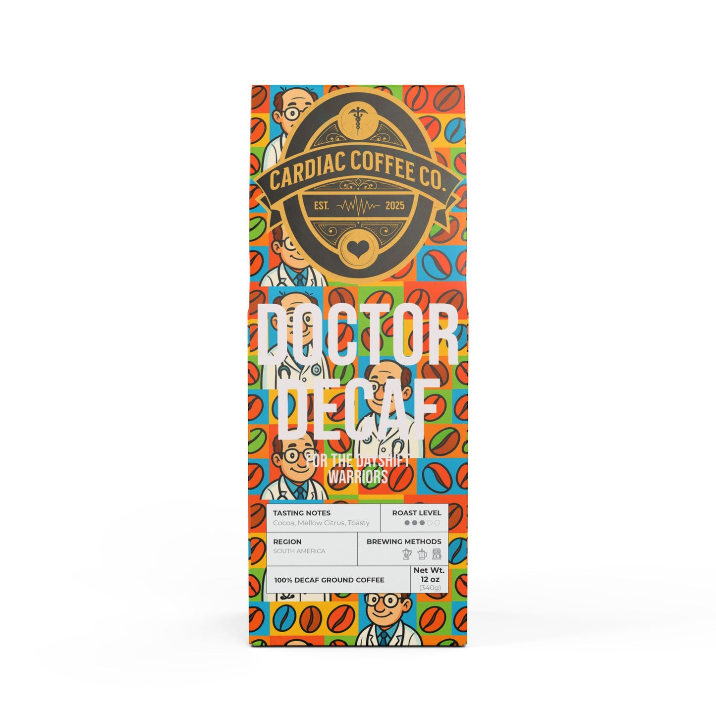 Doctor Decaf Coffee Blend (Medium Roast) Benefits Children’s Hospital of Buffalo