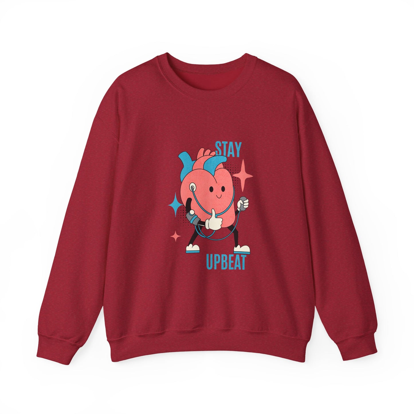 Stay Upbeat Crewneck Sweatshirt
