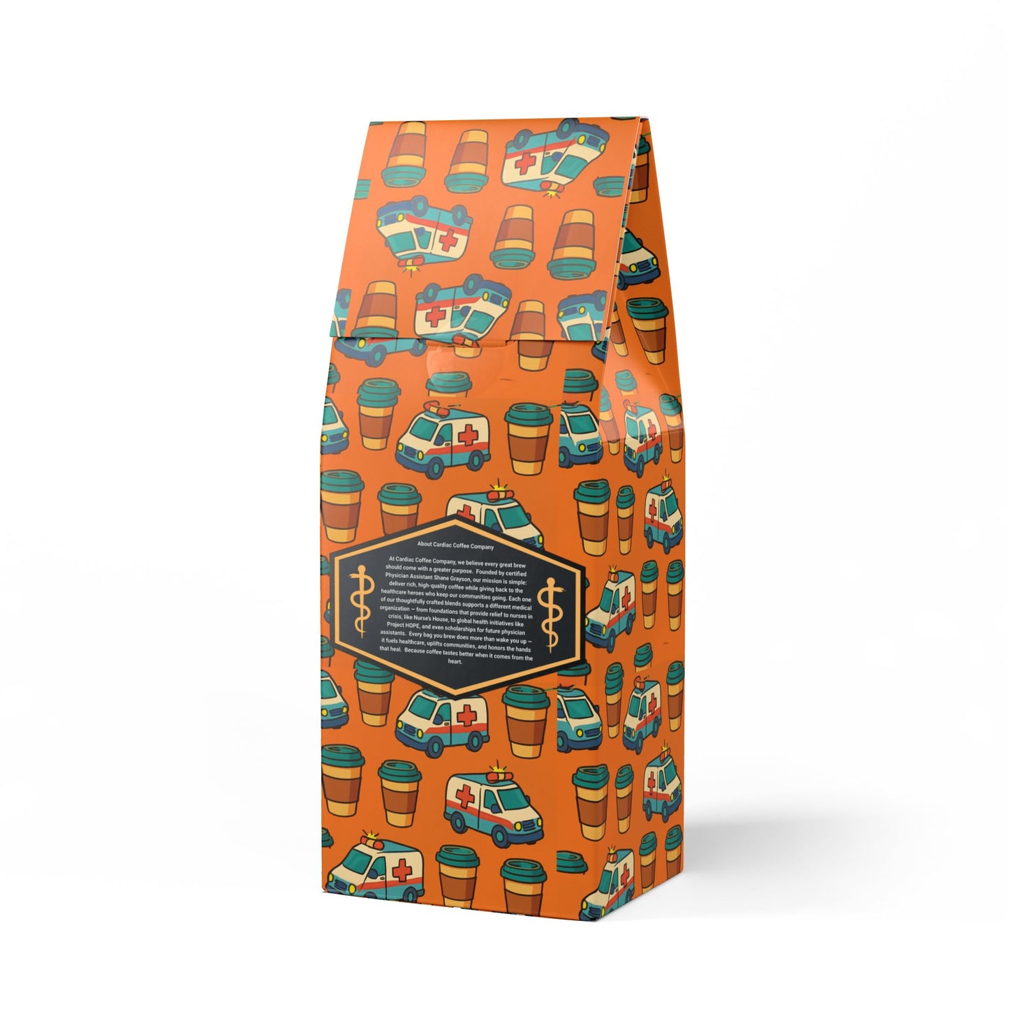 EMT Espresso Coffee Blend (Medium-Dark Roast): Benefits Emergency Medicine Personnel