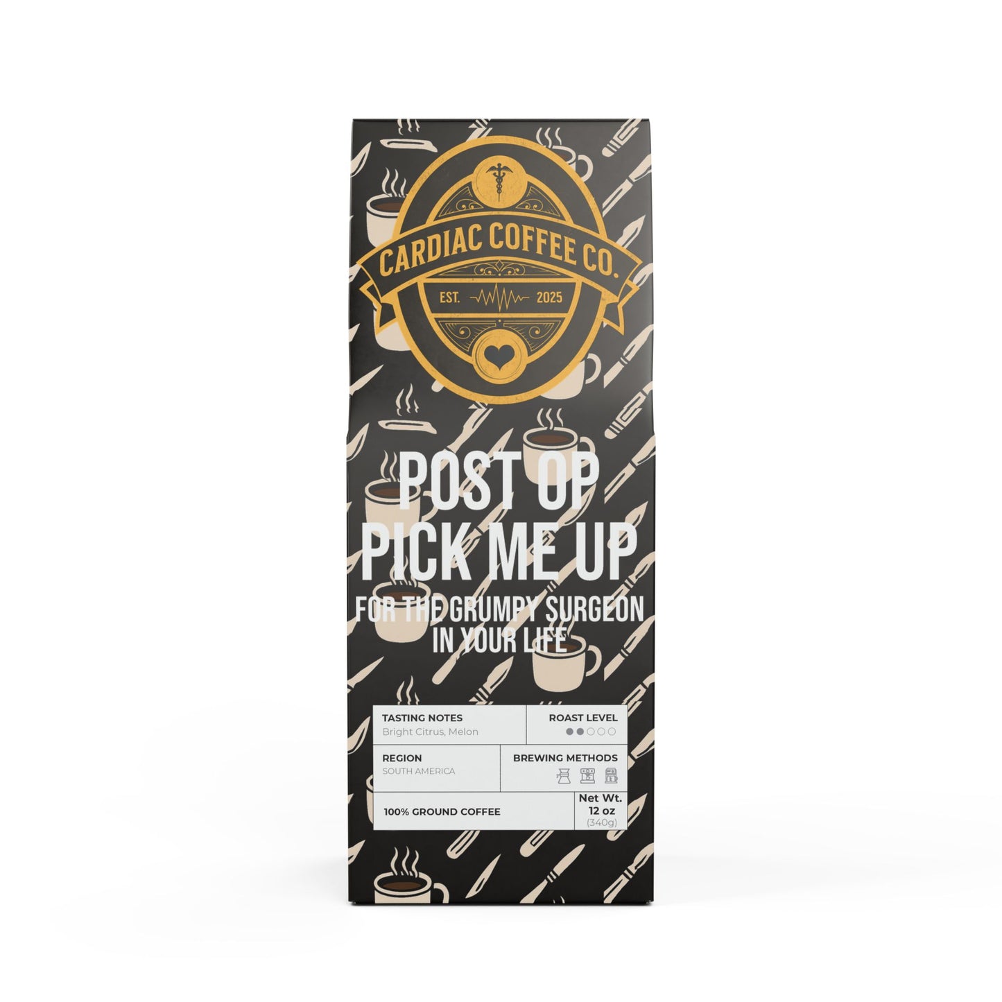 Post Op Pick Me Up (Light Roast): Benefits Organ Transplant Programs