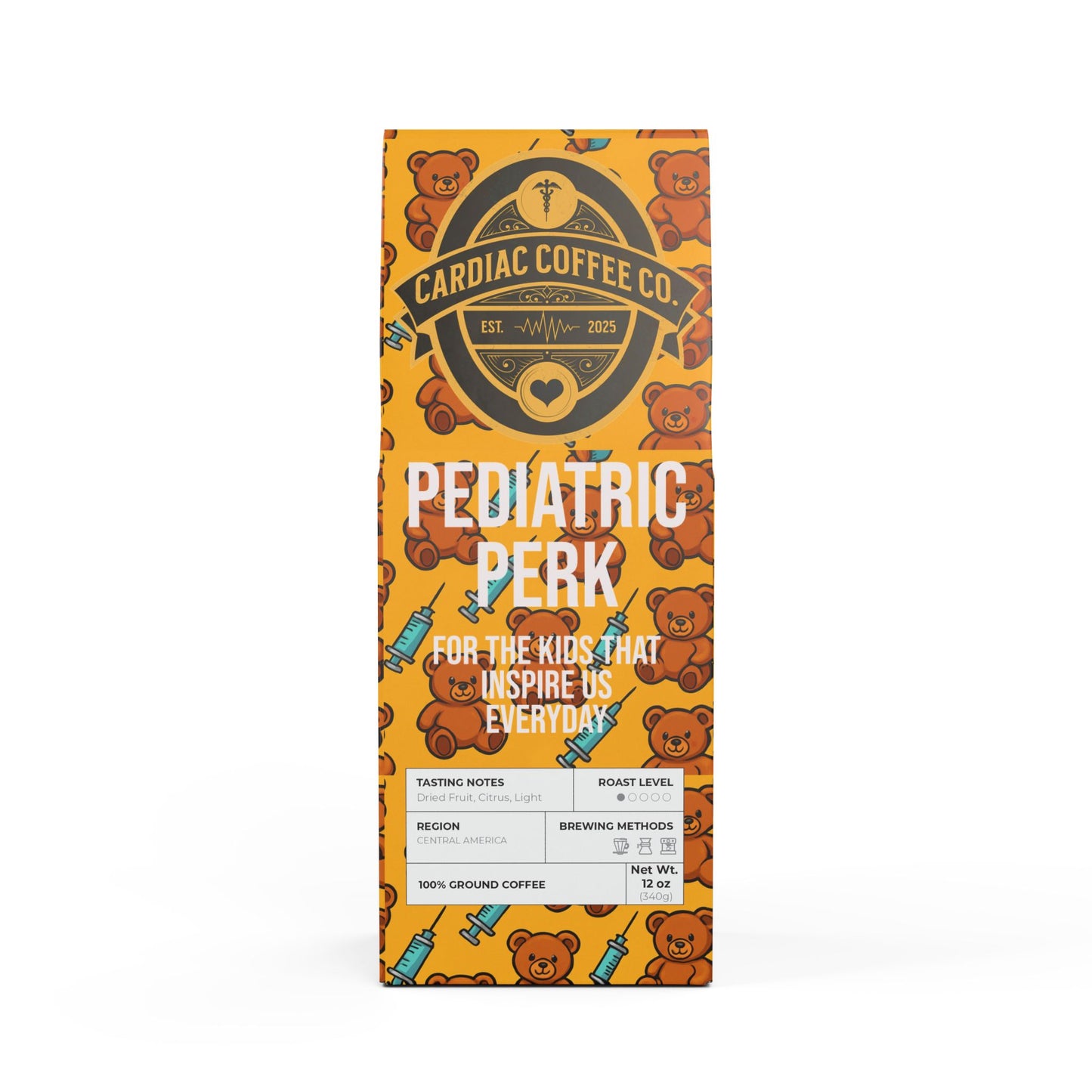 Pediatric Perk Coffee Blend (Light Roast): Benefits Children’s Hospital