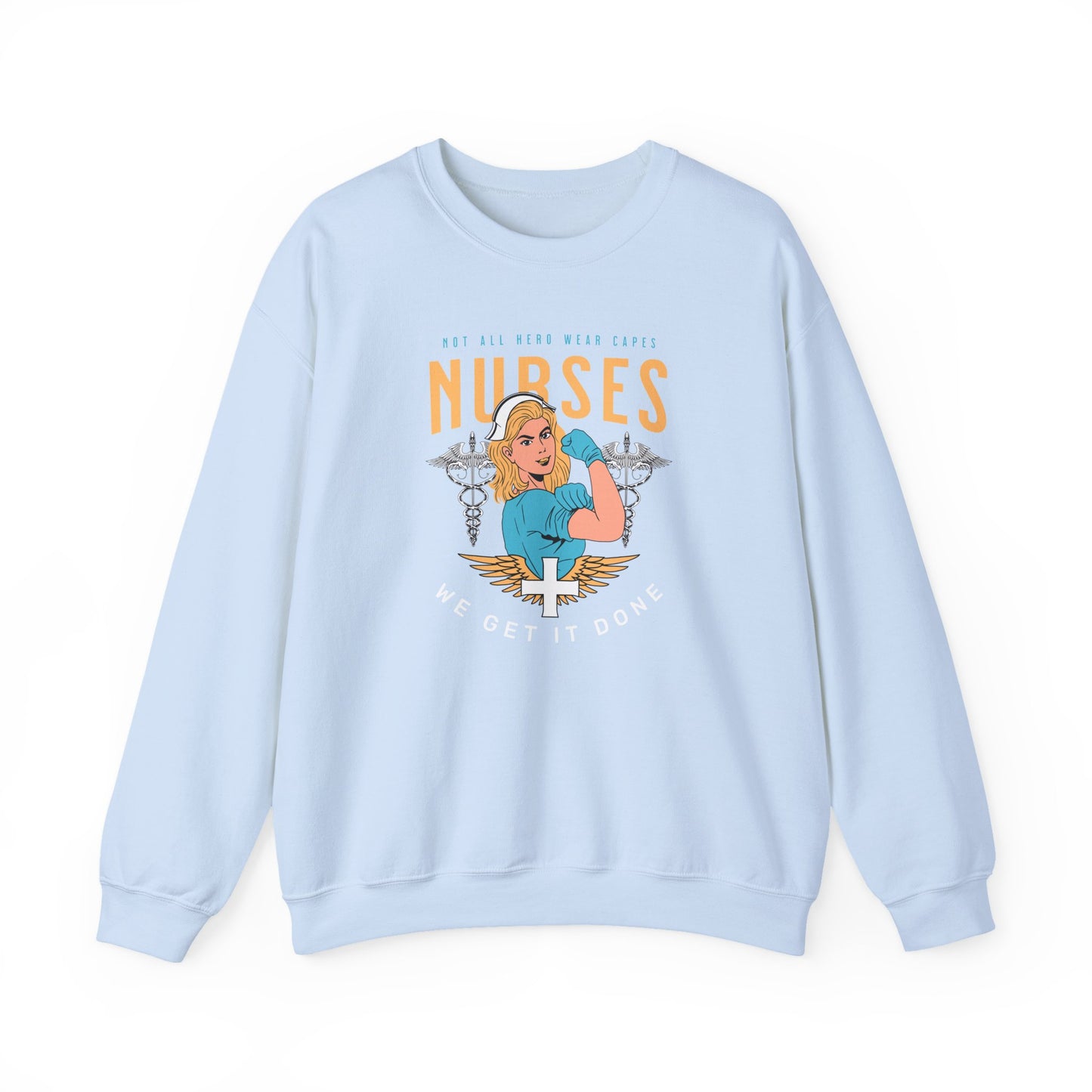 Nurse Appreciation Crewneck Sweatshirt - Gift for Nurses, Healthcare Worker Sweatshirt, Nursing Gift, Cute Nurse Sweatshirt, Medical [...]