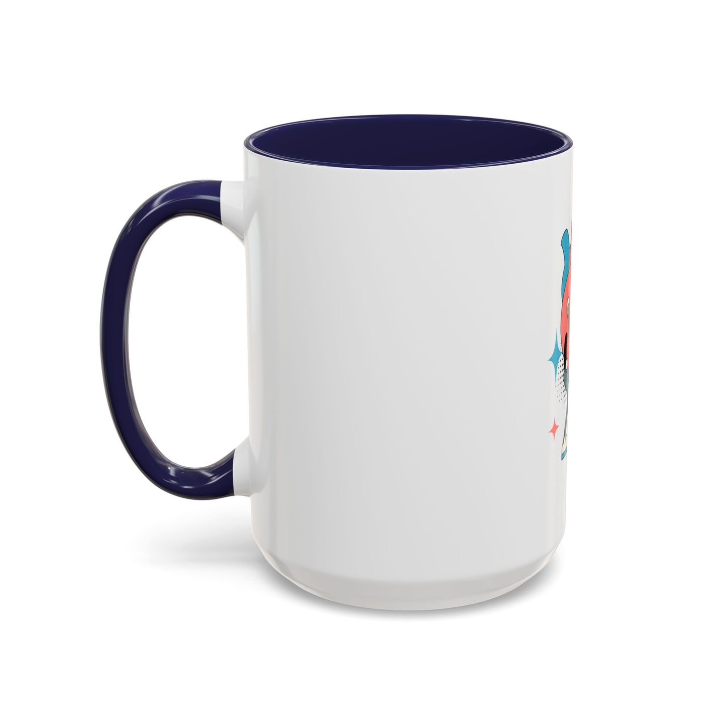 Stay Upbeat Heart Coffee Mug