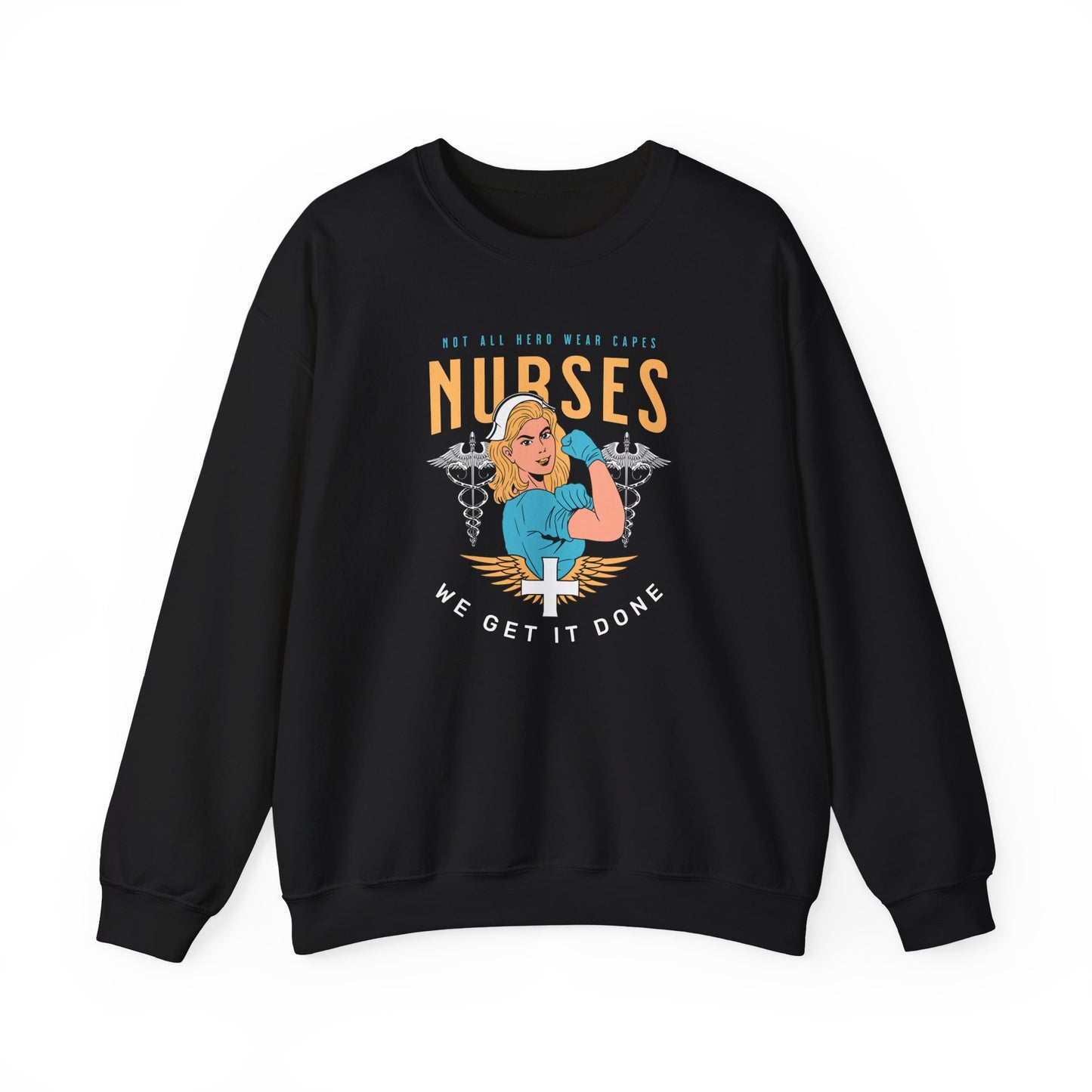 Nurse Appreciation Crewneck Sweatshirt - Gift for Nurses, Healthcare Worker Sweatshirt, Nursing Gift, Cute Nurse Sweatshirt, Medical [...]