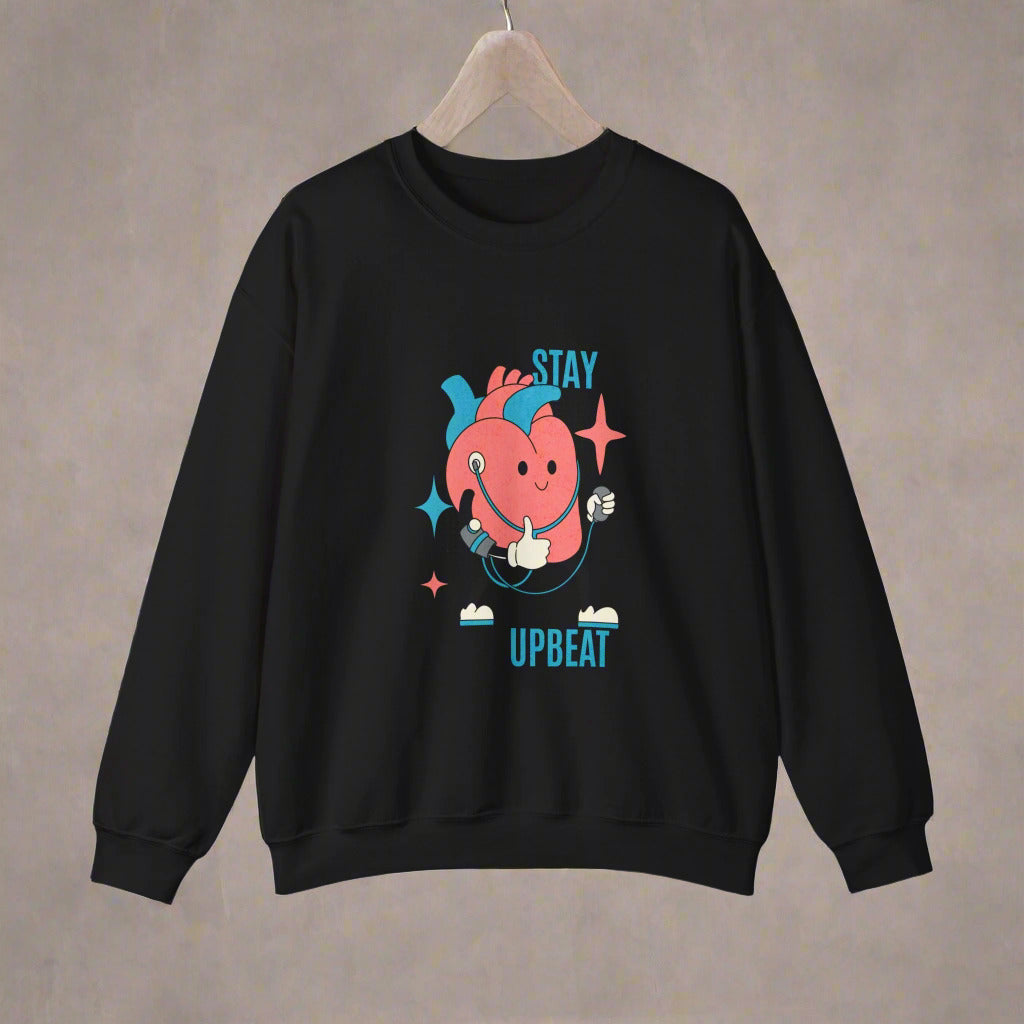 Stay Upbeat Crewneck Sweatshirt