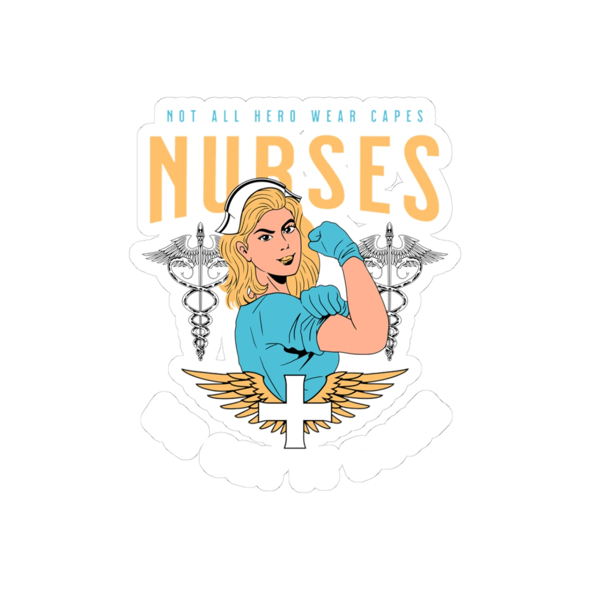 Nurses “We Get it Done” Sticker